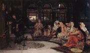 John William Waterhouse Consulting the Oracle oil painting artist